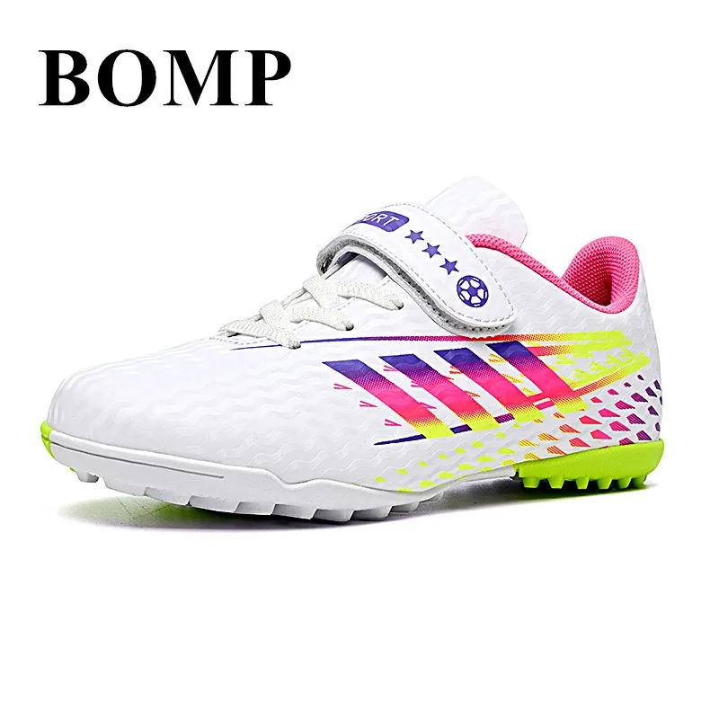 

High Quality Kids Football Shoes Lightweight TF/FG Children's Soccer Shoes Outdoor Training Futsal Sneaker Boy Football Cleats