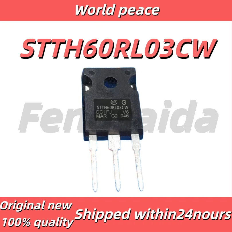 STTH60RL03CW Fast Recovery Diode Rectifier 60A 300V Inverter Welding Machine Repair Part