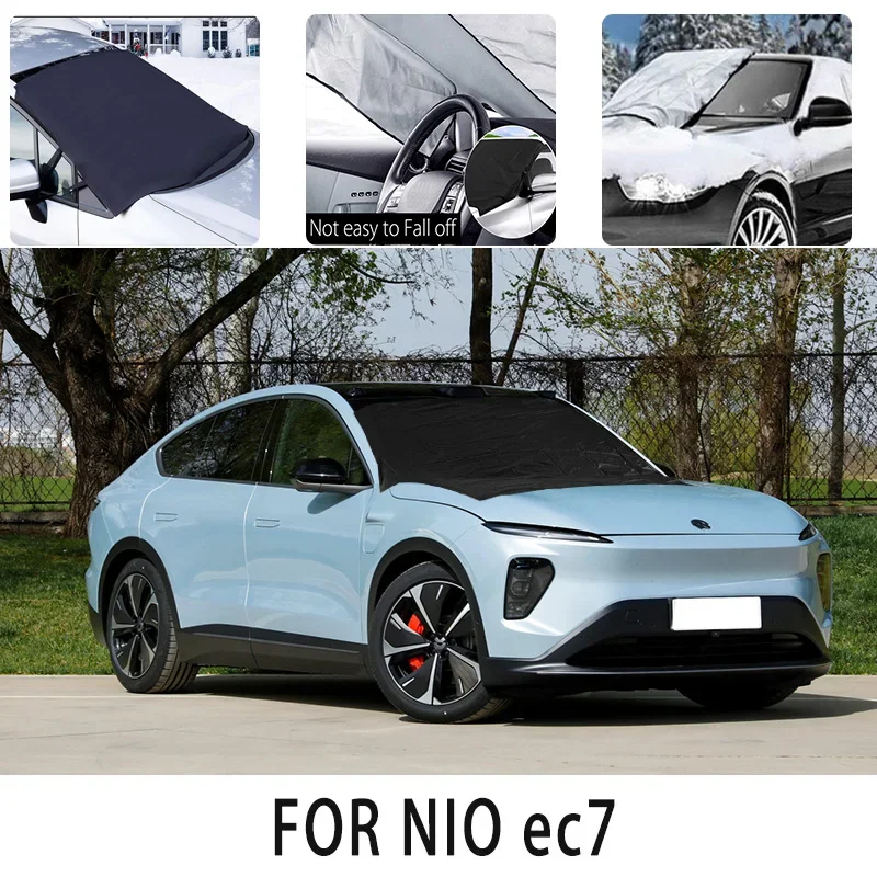 

Carsnow cover front coverfor NIO ec7 snowprotection heat insulation shade Sunscreen wind Frost prevention car accessories