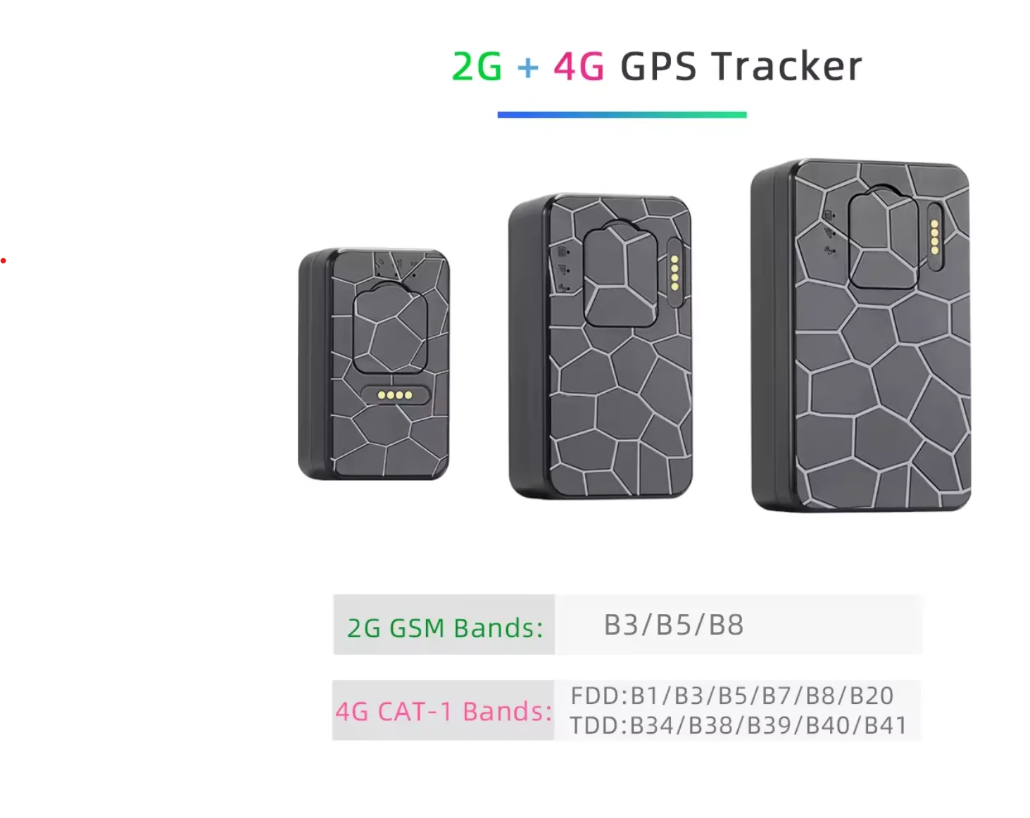 4G GPS Tracker CAT1 6000mah Long Standby IP67 Waterproof Strong Magnetic Tracking Device for Vehicle Car Bike Motor RYDQ50M