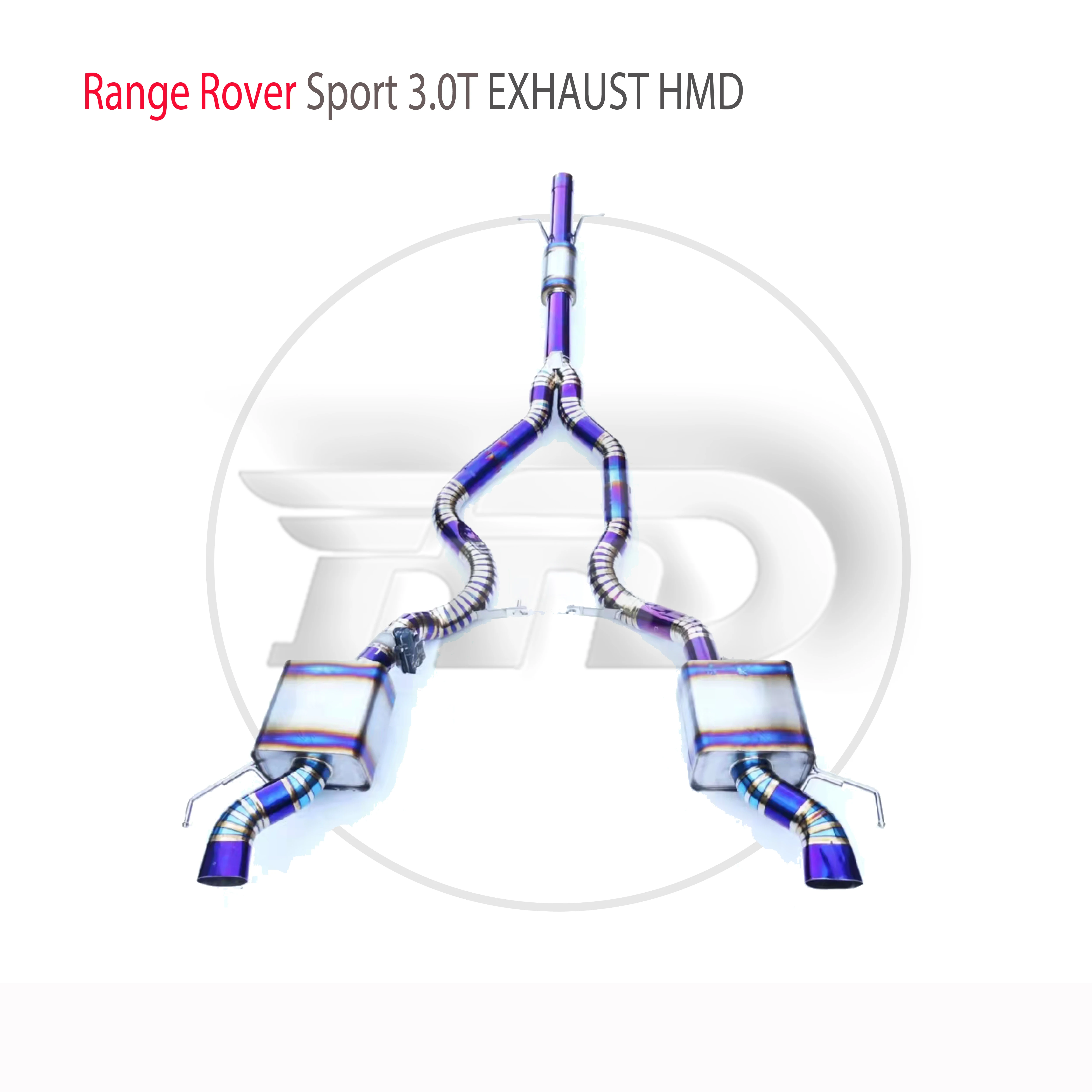 

HMD Titanium Exhaust System For Range Rover Sport 3.0T Auto Modification Electronic Valve Catback Pipe