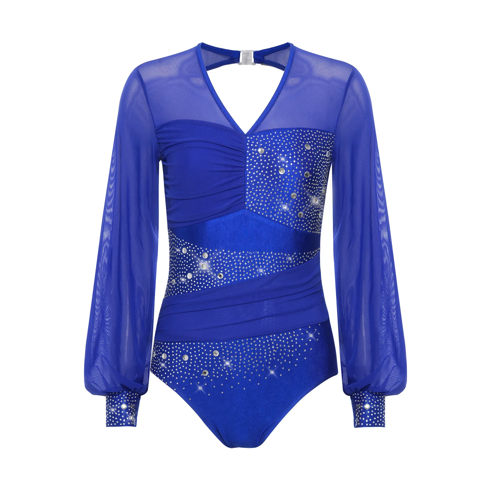 

Womens Tango Latin Dance Costume Rhythmic Gymnastics Artistic Figure Skating Jersey Dance Competition Costume Jazz Dancewear