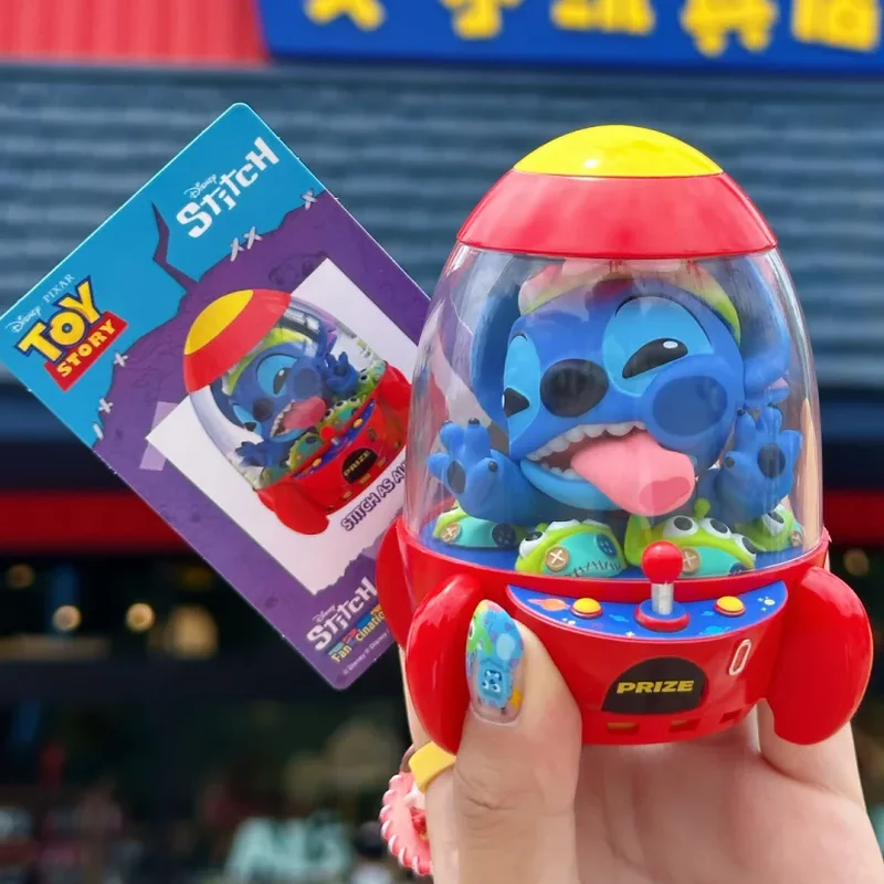 Genuine Hot Toys Stitch And Toy Story Cosbi Collection Blind Box Mini Figure Pvc Collectible Cute Gifts For Girls About 7-10cm