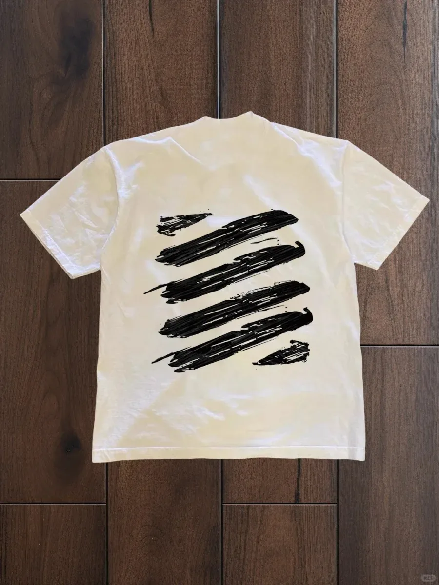 

2026 Organic Cotton Soft T-shirt Is Non-stuffy Trendy Summer Wear Essential Summer Men's Women's Large Size T-shirt Short Sleeve