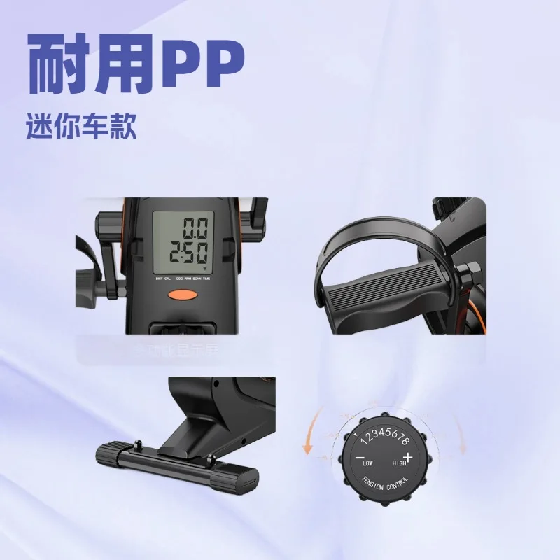 Magnetic Elliptical Machine Mini Space Walker Home Fitness Trainer Portable Stepper Climber for Indoor Workout Home & Gym Use