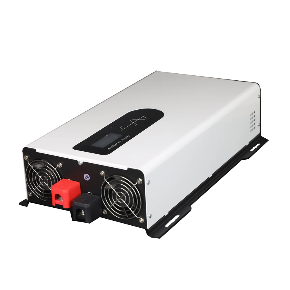 10000W 8000W 5000W Pure Sine Wave Inverter DC 12/24/48/60/72V To AC 120/220V Portable Charger Solar Off Grid Power Inverters