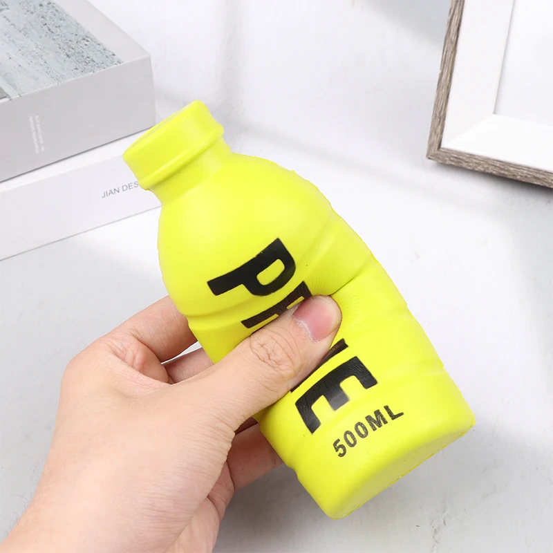 Anti-Stress Prime Drink Bottle Plushie Relief Squeeze Toy Soft Stuffed Latte Americano Coffee Kids Birthday Prop Decor Gift