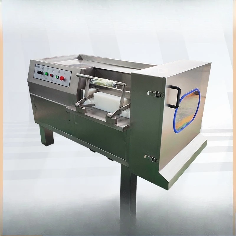 Intelligent frozen meat fresh meat dicing machine vegetable and fruit dicing equipment
