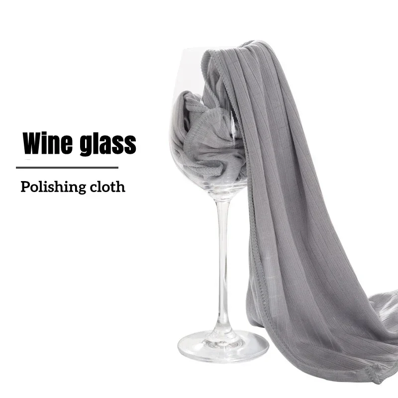 Kitchen towel for dry glass wine cup cleaning products for home microfiber cloth dryer wipes for dishes swedish dishcloth