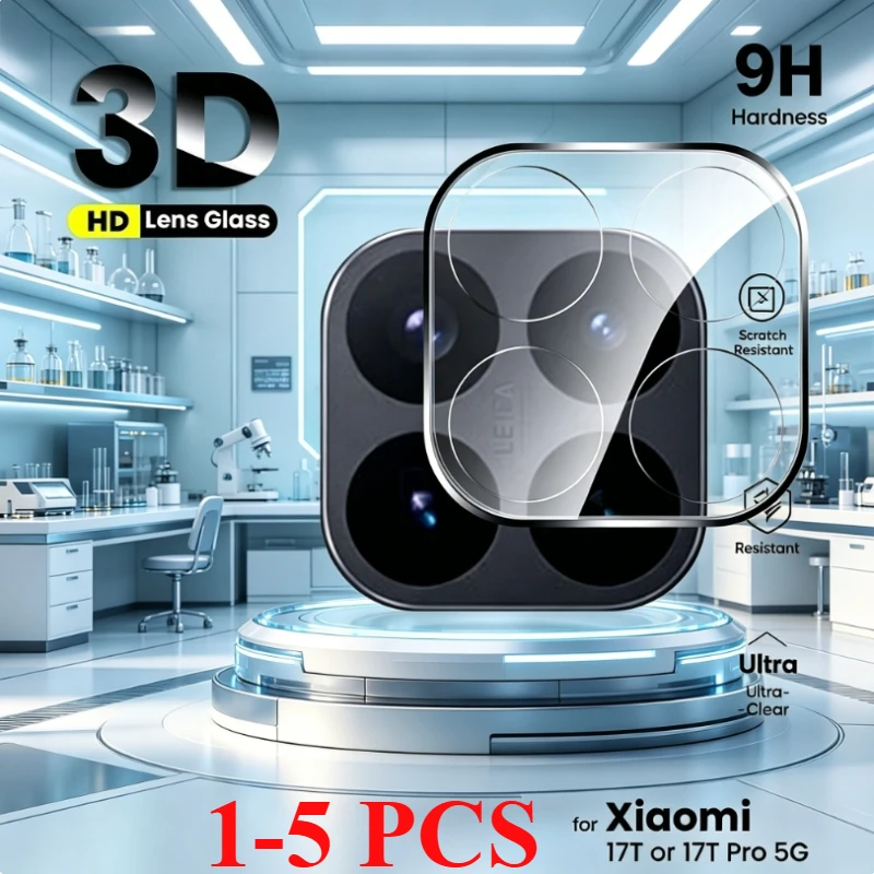 

1-5PCS for Xiaomi 17T Pro 5G 3D Clear Camera Protector Xiaomi 17T Mi17T Mi 17T 17TPro 9H Curved Lens Film Xiaomi17T Xiaomi17TPro
