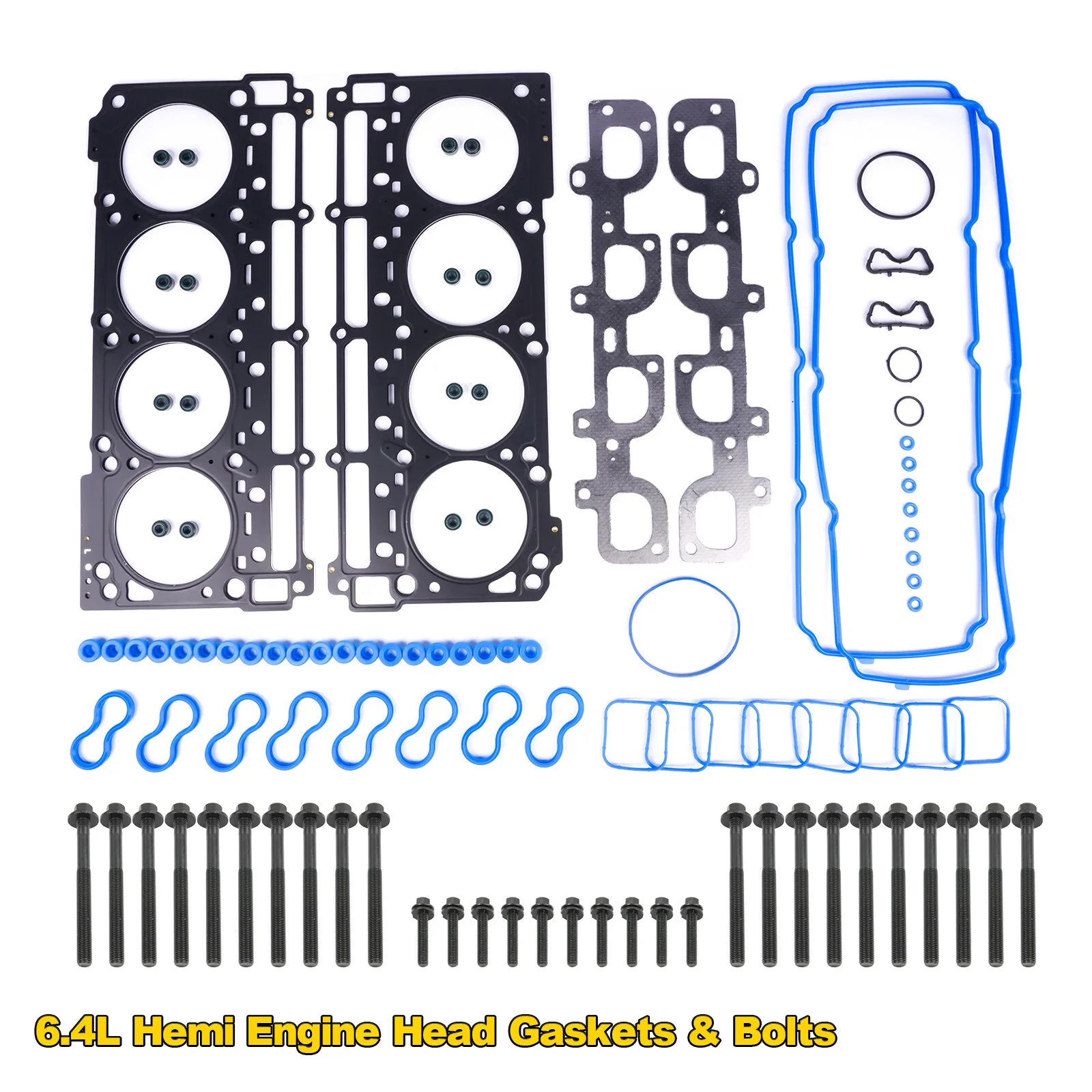 

AP01 Head Gasket & Bolts For Dodge Challenger Charger Jeep Grand Cherokee 6.4L HEMI HS26568PT ES72200 06509387AA