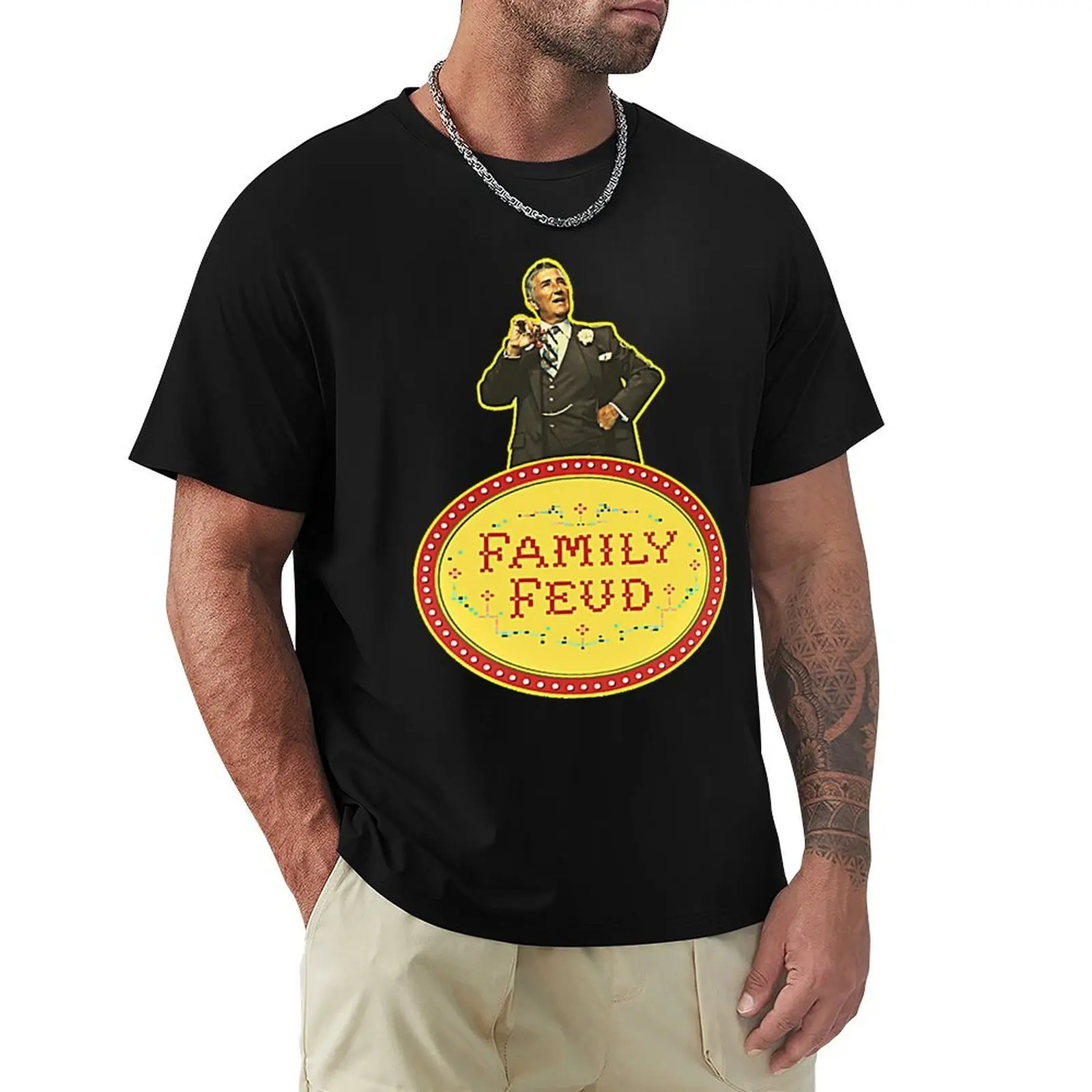 

Family Feud Richard Dawson T-Shirt T-Shirt cotton man t-shirts for a boy T-shirts man anime stuff mens plain t shirts