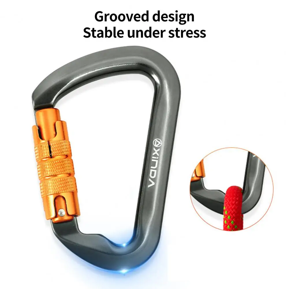 Carabiner  Professional High-strength Non-deformable  Safety Master Screw Lock Buckle Outdoor Supplies