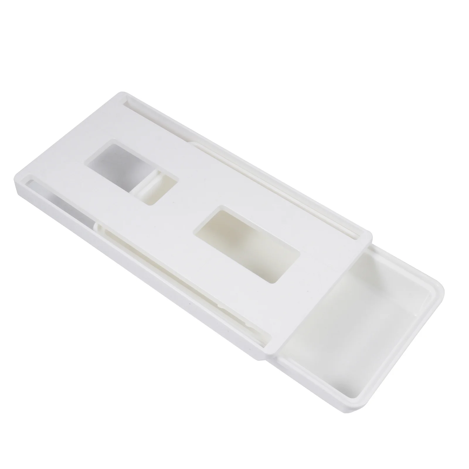 

Under Desk Drawer Sticky Pencil Case Pull Out Storage Box For Office School Kitchen Bathroom Desktop Organizer Stationery
