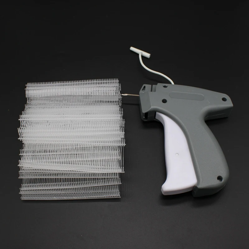 1pcs Tag Gun +1000 or 5000 pcs 35mm Barbs + 1 Needle For Clothing Garment Handheld Clothes Price Label Tagging Gun With