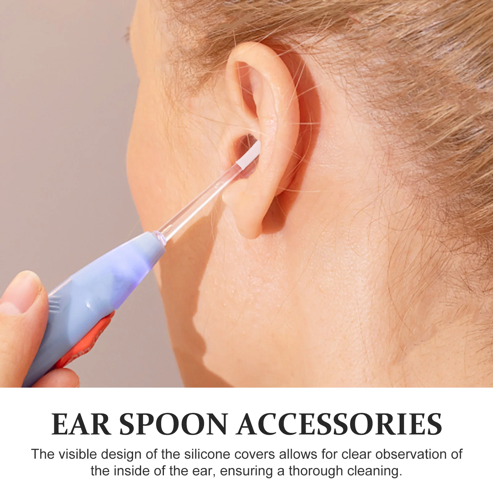 Ear Buds Scoop Accessories Wireless Headset Cleaning Spoon Cover Child Replaceable Sleeves Cleanser