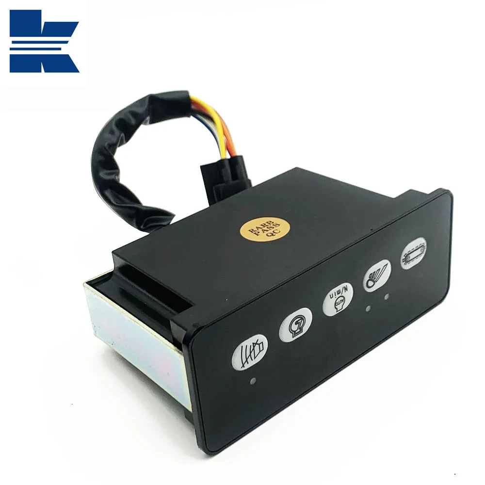 Fit for Liugong Excavator CLG925 CLG915 CLG922 CLG936  Headlight Controller Panel Loader Switch Box RARB-0075 34B1099 RARB0075
