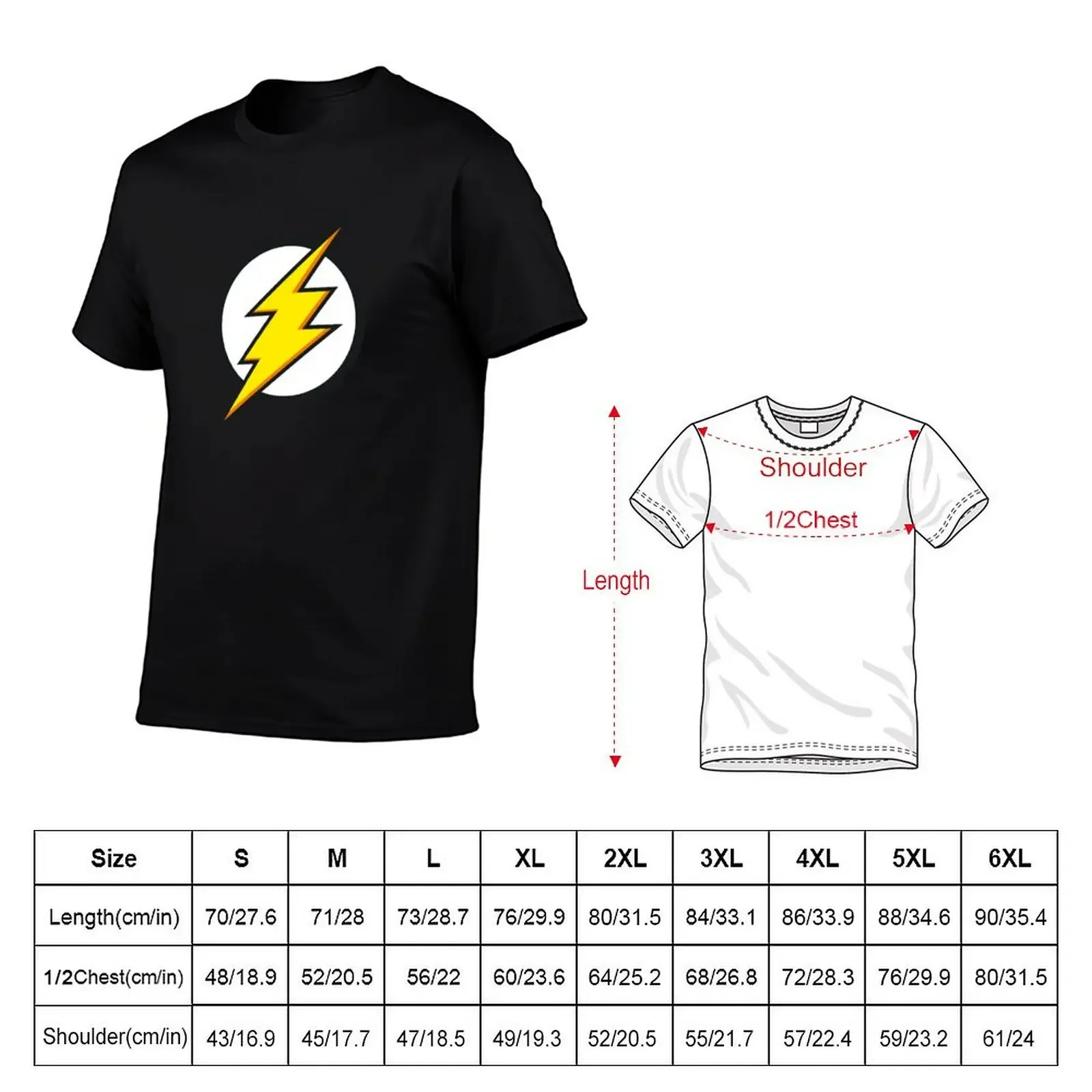 Lighting Bolt of the fastest man alive (Yellow Speed Demon) 2020 T-Shirt summer tops korean fashion tee shirts for men