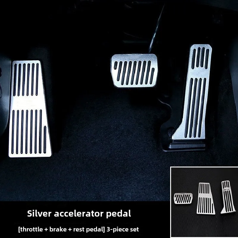 Car Accelerator Brake Pedals Rest Foot Pedals Cover Accessories 2 3 6 BM GJ CX-5 KE KF CX-3 CX7 CX-8 CX-9 Axela ATenza For Mazda