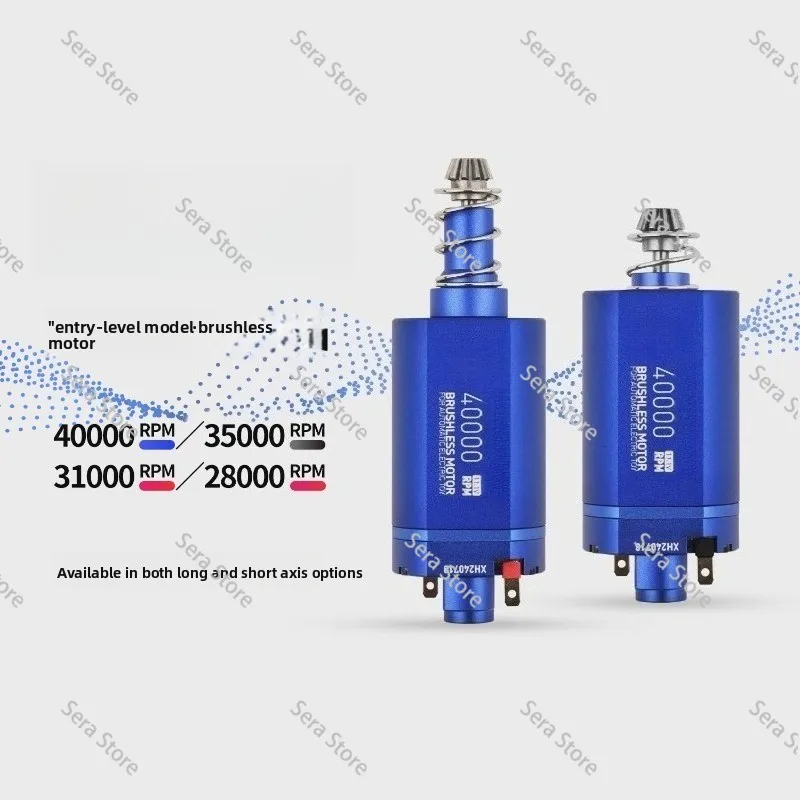 Brushless Motor, High Torque and Low Heat Response Fast 40000RPM Long Axis Motor