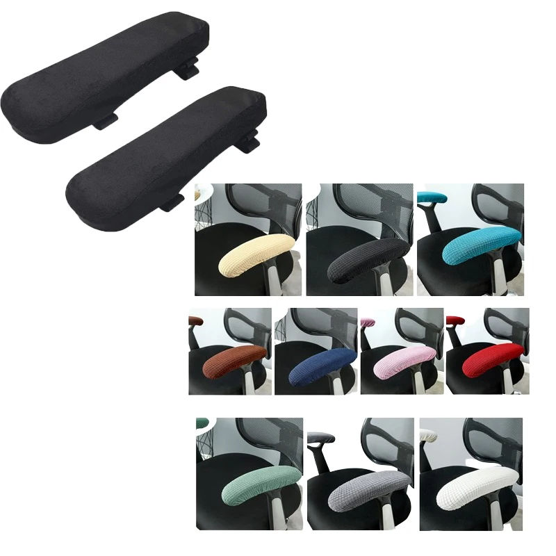 Guantes de asiento de algodón con memoria, coderas, cojines para reposabrazos, novedad