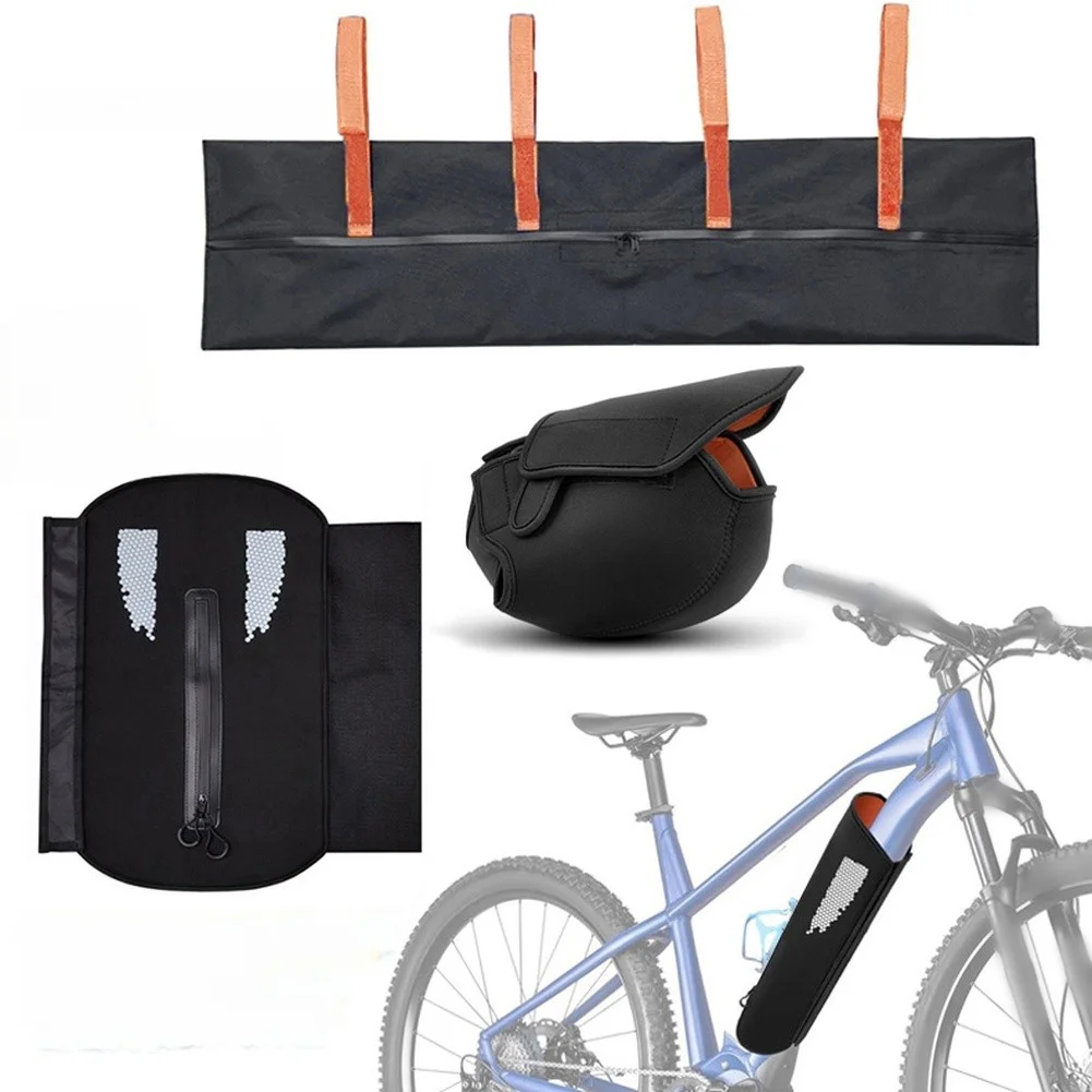 反射型電動自転車カバーセット モーターバッテリーハンドルバー - Cycling Commute Gear のレビューと価格