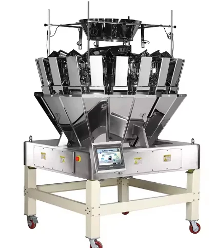 Precision Hemp Flowers Weighing Packaging Machine 20 Heads 32 Heads Multihead Weigher for Teas Leaves