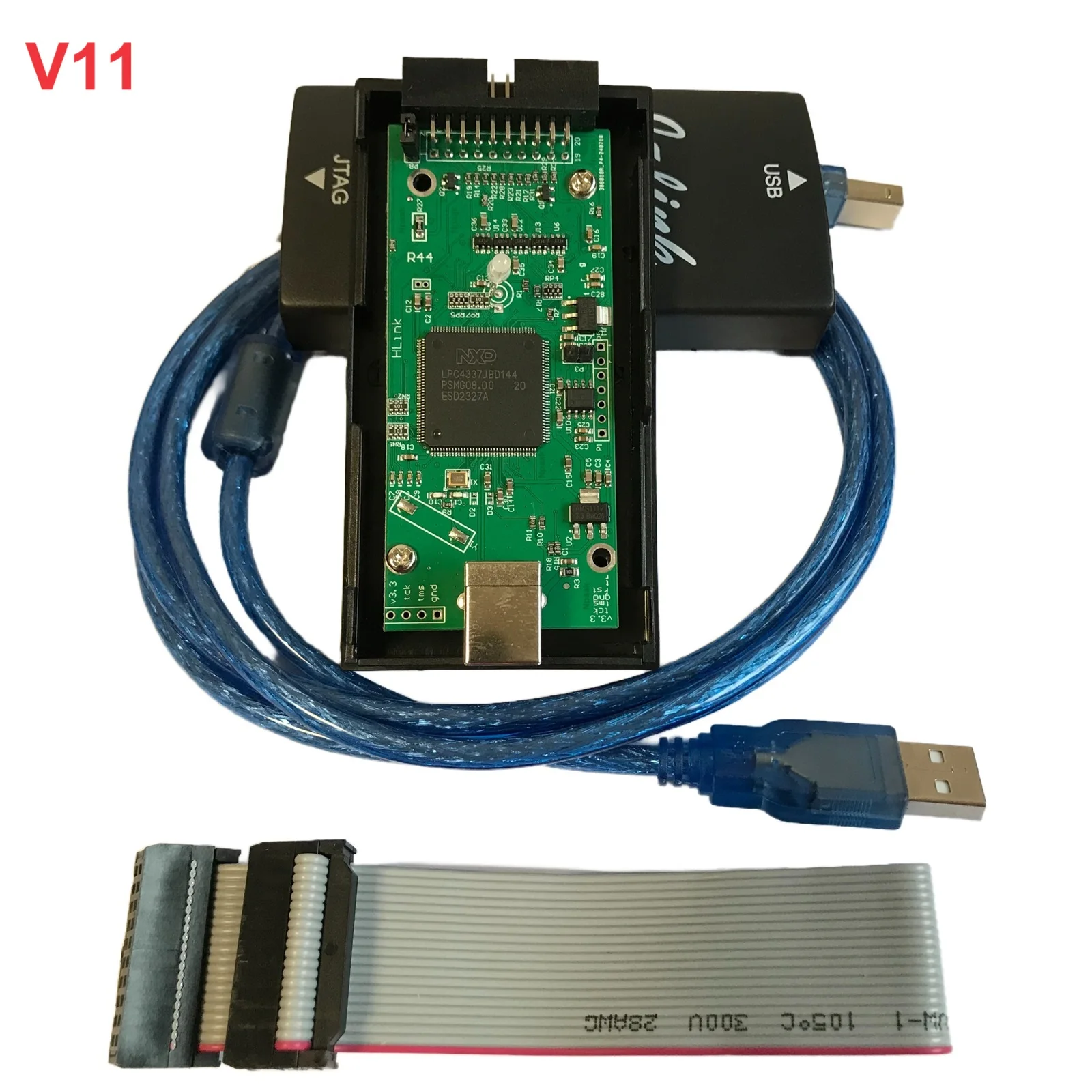 JLink V11 For J-LINK V11 J LINK ARM MCU Debug Tool STM32 Emulator Debugger SWD JTAG Programmer PK Jlink V8 V9 Update Online