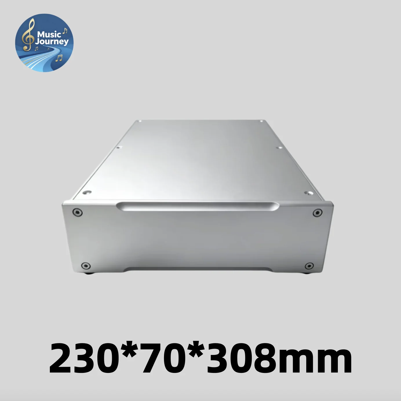 230*70*308mm All Aluminium HIFI Preamplifier Chassis Enclosure DIy Decoder DAC Headphone Amp Case Shell