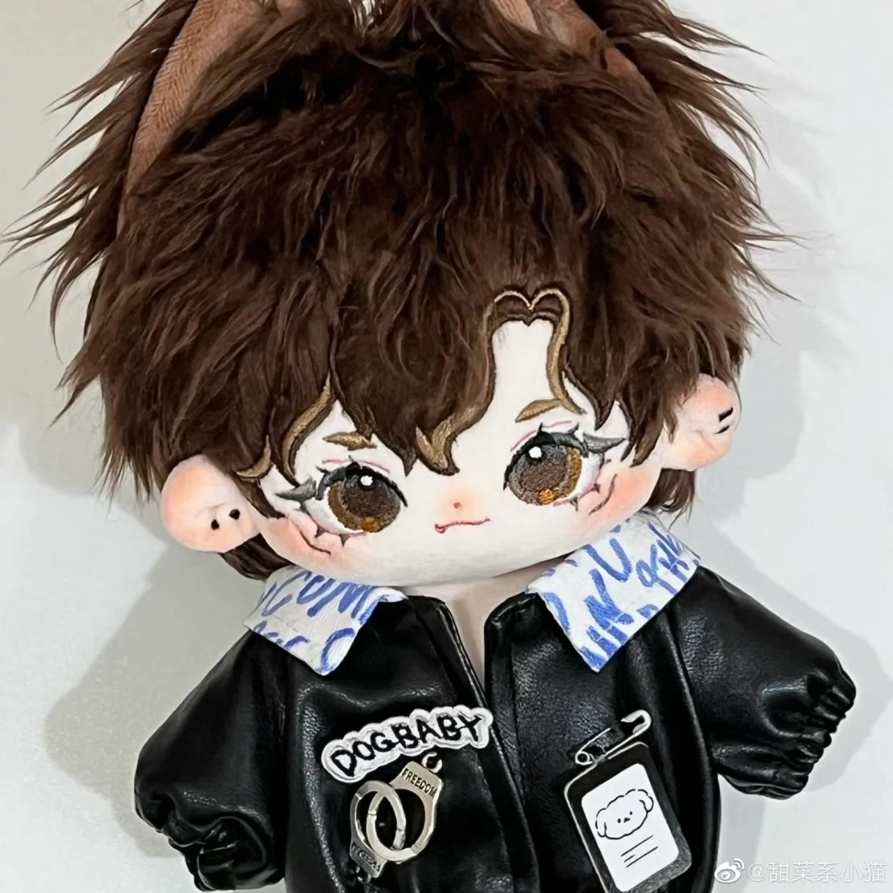 20cm Dolls Accessories Cotton Doll Clothes Cool Police Squad Suit Good Workmanship  Exquisite Beautiful Brithday Souvenir Kid