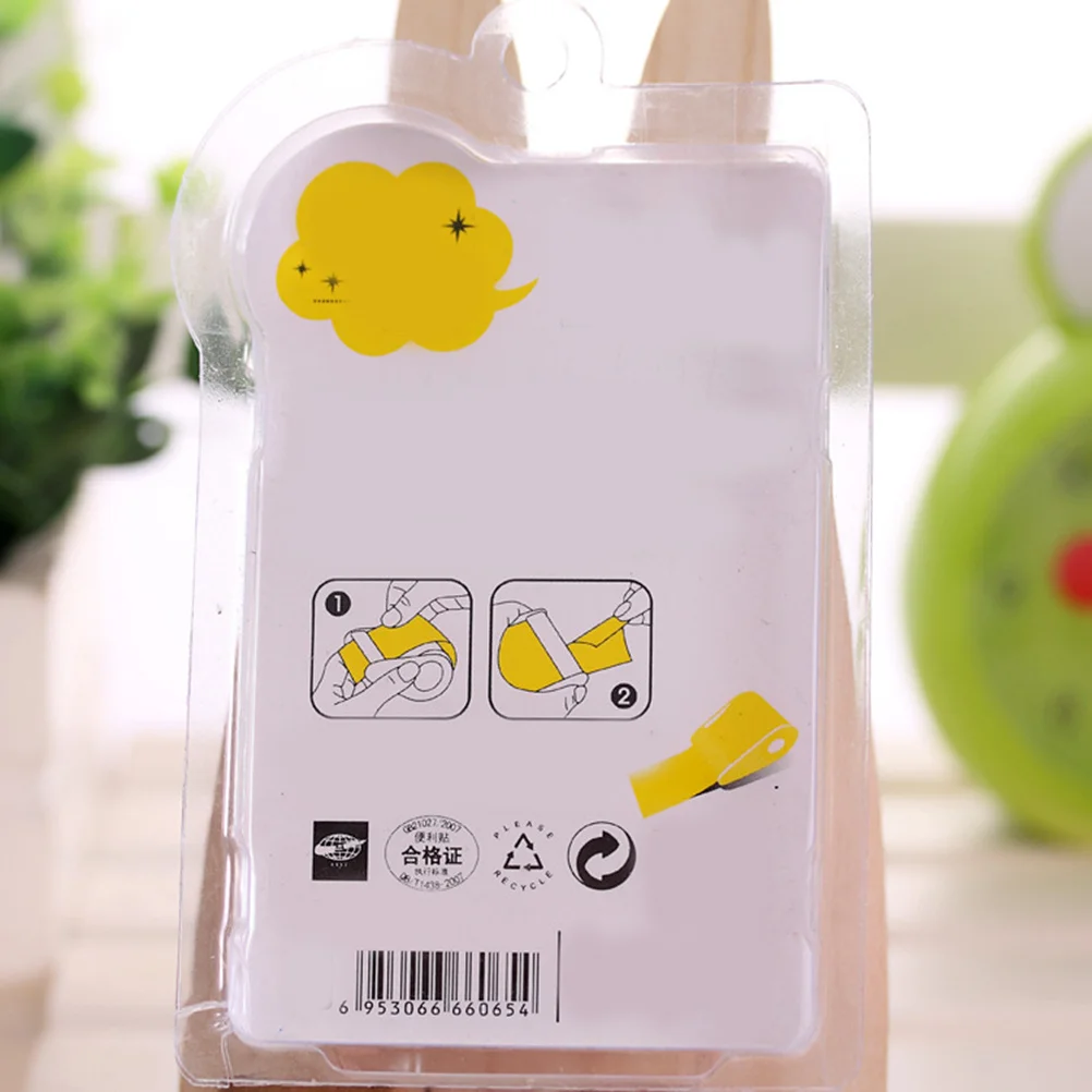 

4Pcs Sticky Notepads Roll Super Self-Stick Notes Tape Dispenser for Home School Office Reminders Memo Pads Sticky Notepads