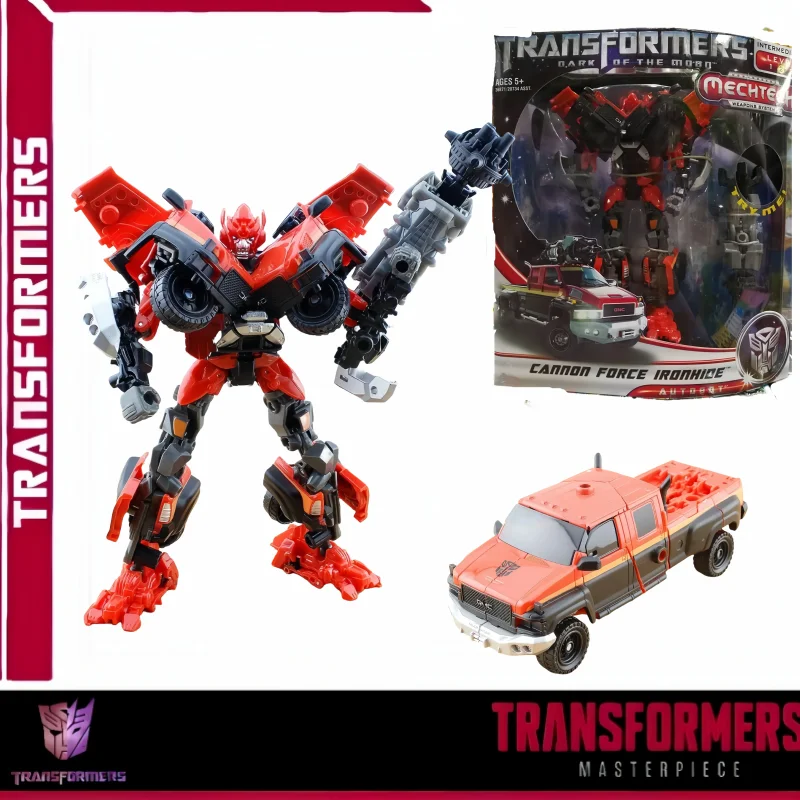 Transformatiespeelgoedmodel Optimus P-versie Pijler Optimus F-versie Pijler T-versie Rode huid Boxed Ready Stock Boy Holiday Gift