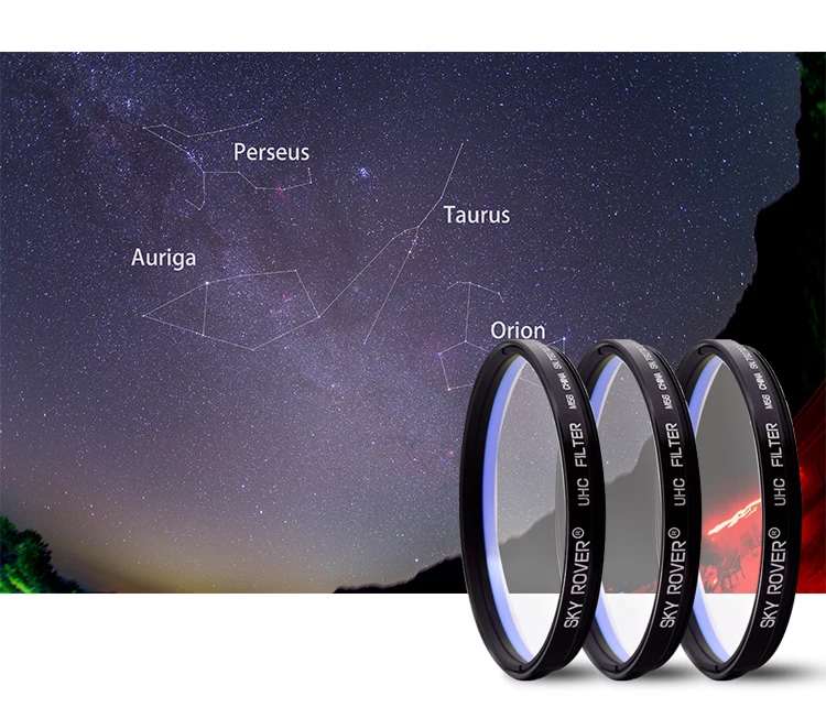 SKY ROVER 2x54 Konstellations-Fernglas FMC Ultraweitwinkel-Opernglas für Astronomische Beobachtung mit UHC-Filtern für Scharfe Sternbeobachtung – Detail 11