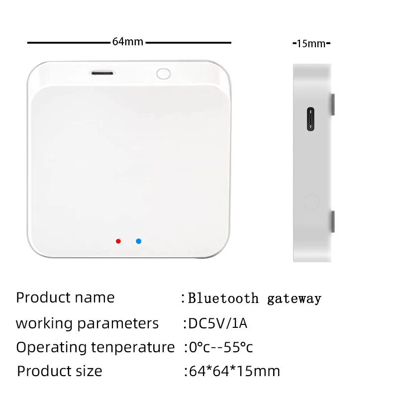 Aplikacja mobilna Tuya inteligentna blokada APP brama M1 konwerter Bluetooth na Wifi do zdalnego sterowania dostępem blokada 2.4G bramka wi-fi Switch