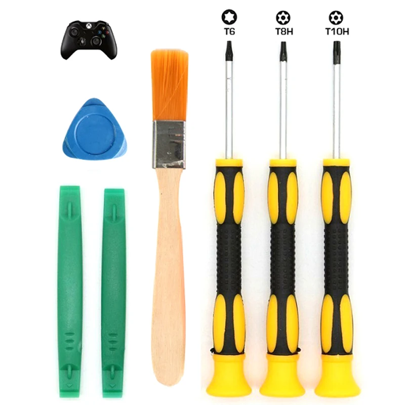 Kit de Ferramentas de Reparo para Controle Xbox One/360 T8H T10H /KQM/Game 2020