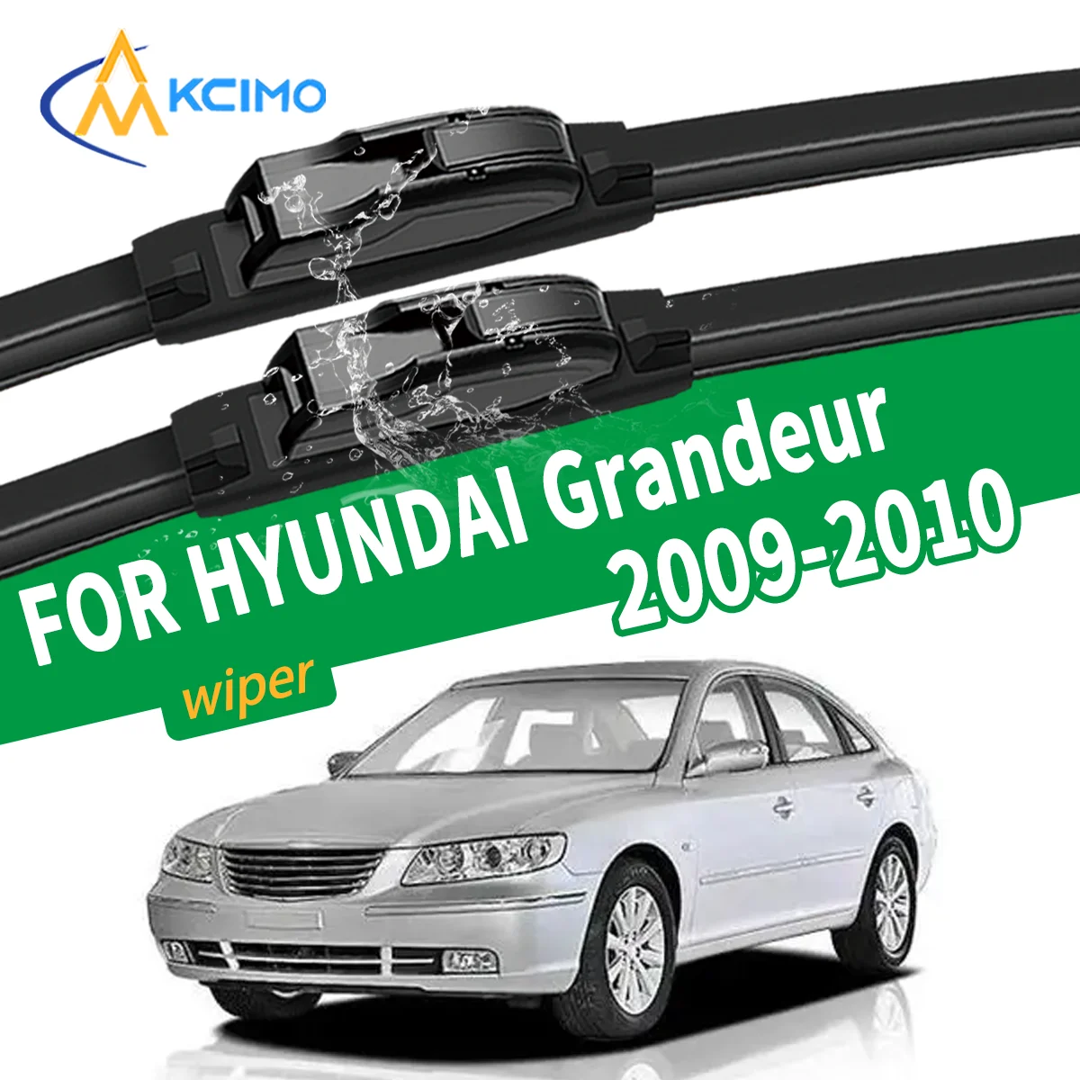 

Premium Silent Wiper Blades For HYUNDAI Grandeur 09-10 Front Windshield Wiper Auto Replacement Parts High Quality Natural Rubber