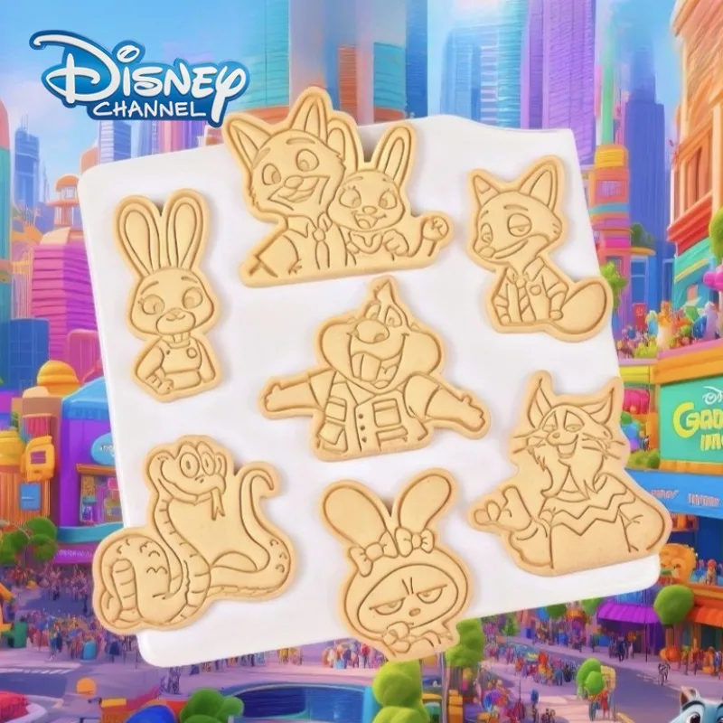 

Zootopia 2 Mould Gary Pawbert Nick Cartoon Cute Figure DIY Baking Tool Dessert Cutting Biscuit Cookie Cake Chocolate Press Mold