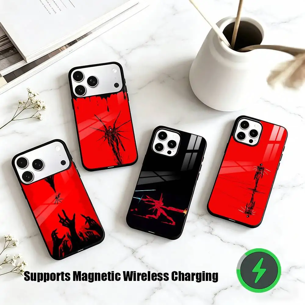 U-Ultrakill Graphic  Phone Case For iPhone17,16,15,14,13,12,11 Plus,Pro Supports Magnetic Wireless Charging