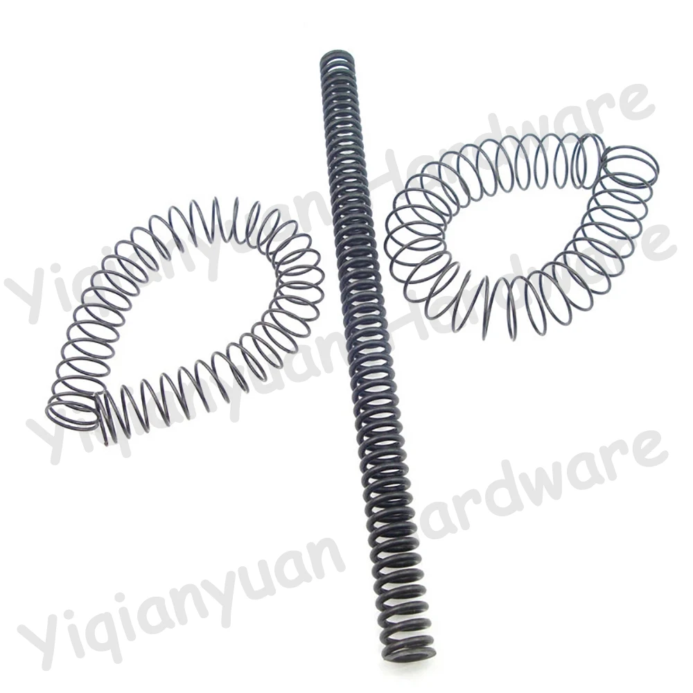Yiqianyuan 65Mn Średnica drutu 1,5 mm Cylindryczna sprężyna dociskowa cewki Bardzo długi wirnik Sprężyna powrotna i zwalniająca ciśnienie