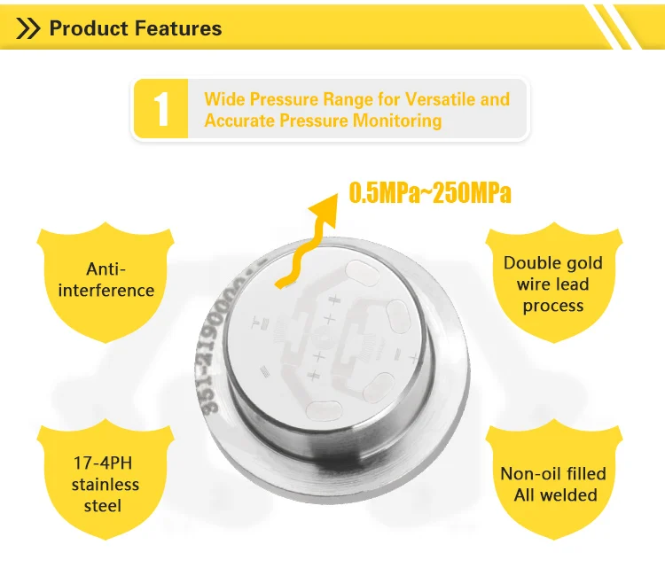 PF100 Pemancar Transduser Sensor Tekanan Tahan Ledakan Atex yang Aman Secara Intrinsik