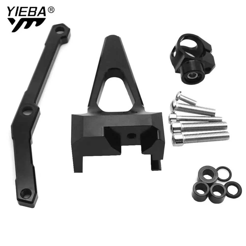 MOQIAOSEIKO Support Amortisseur Direction Moto Pour YAMAHA MT-09 FZ-09 2013-2020 - Stabilisateur Sécurité Et Confort