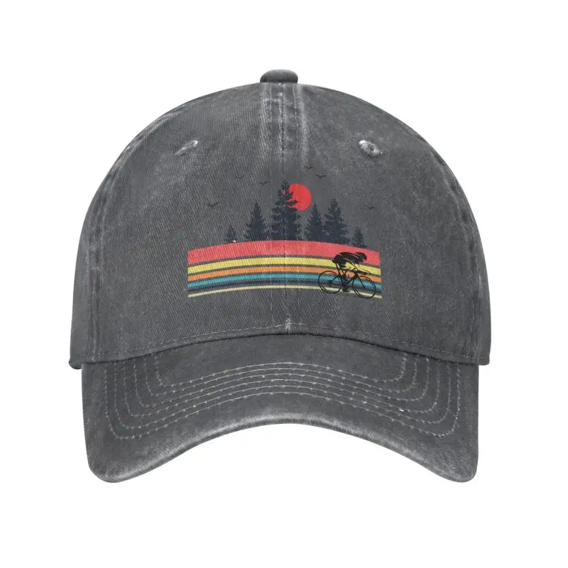 

Cotton Vintage Retro Bicycle Cycling Mountain Bike Baseball Cap Hip Hop Men Women's MTB Biking Outdoor Cyclist Dad Hat Spring
