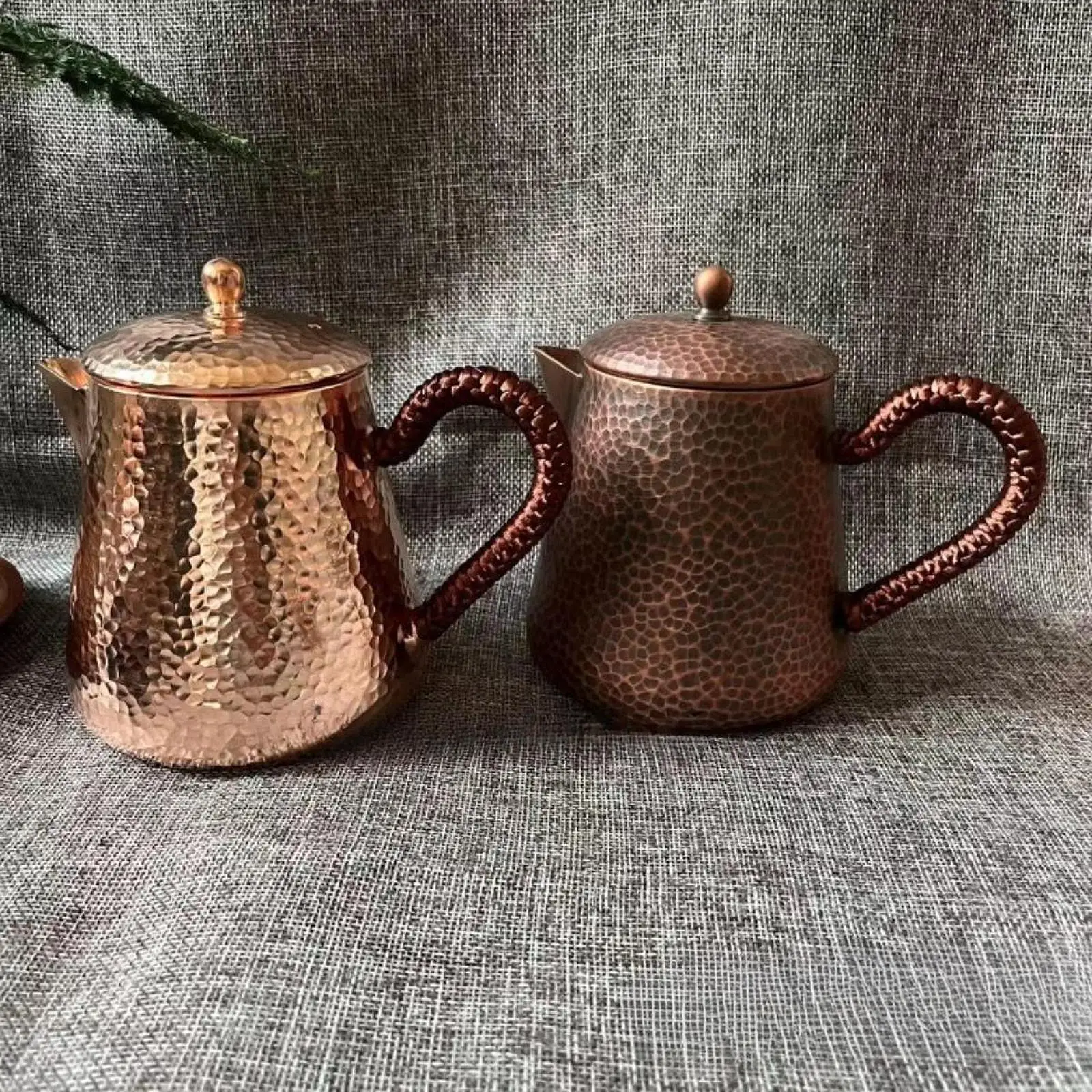 

Copper Water Cup Teapot Handmade Tea Mug for Home Use Birthday Party Wedding