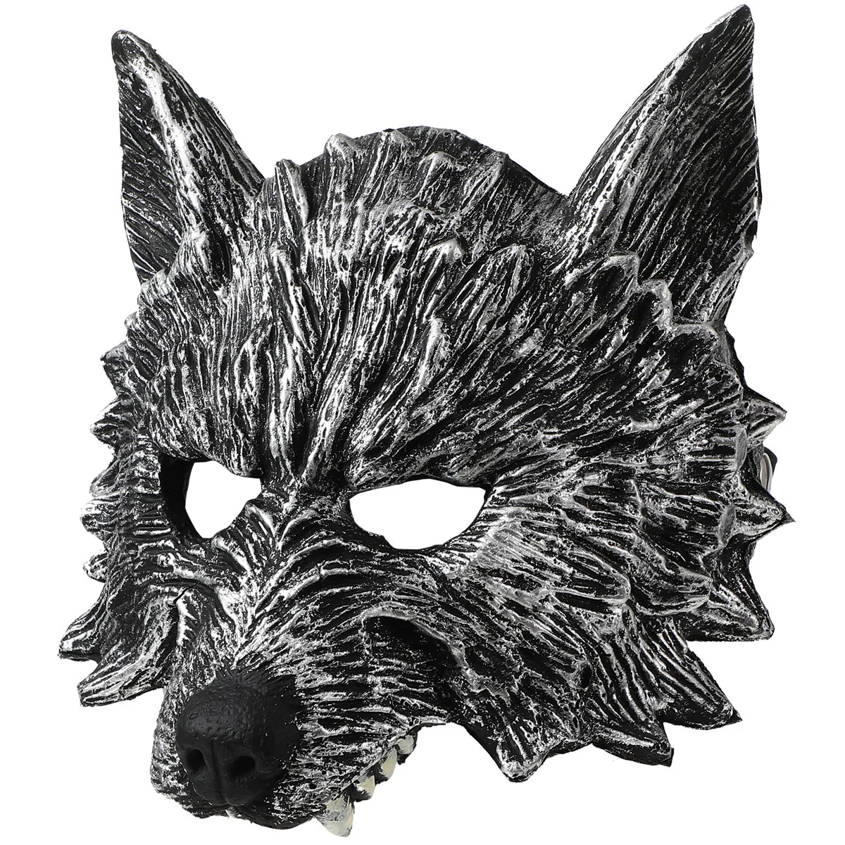 

Grey Wolf Mask Halloween Costume Aldult Props Masquerade Cosplay Man Men Apparel