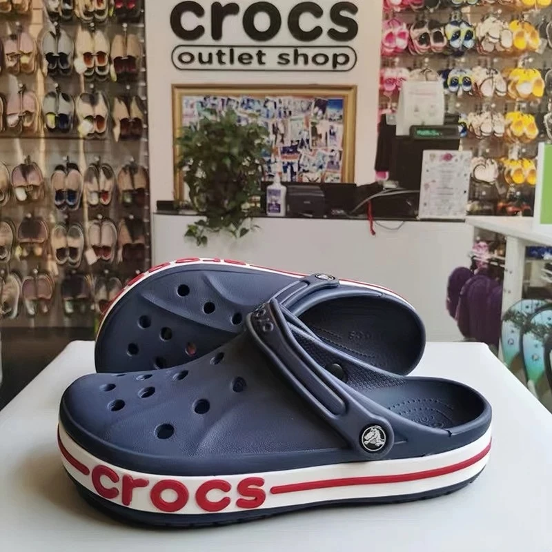 Original crocs série clássica chinelos sandálias à prova dwaterproof água verão ao ar livre praia sandálias casuais antiderrapante respirável