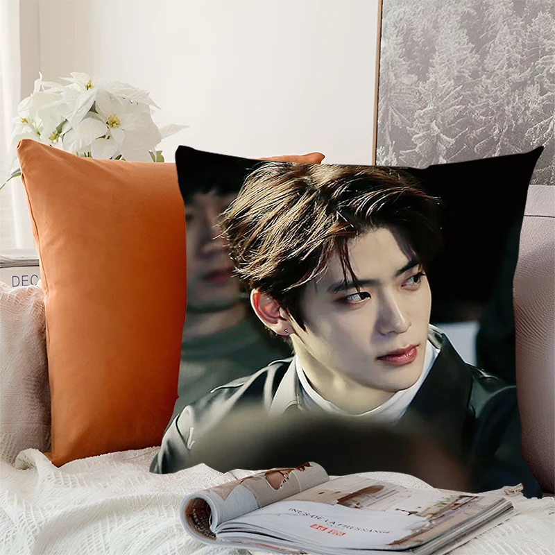 

Модная наволочка для подушки домашний декор K-Kpop NCT 127 наволочки с двусторонним принтом 40x40 декор для гостиной комнаты детский подарок