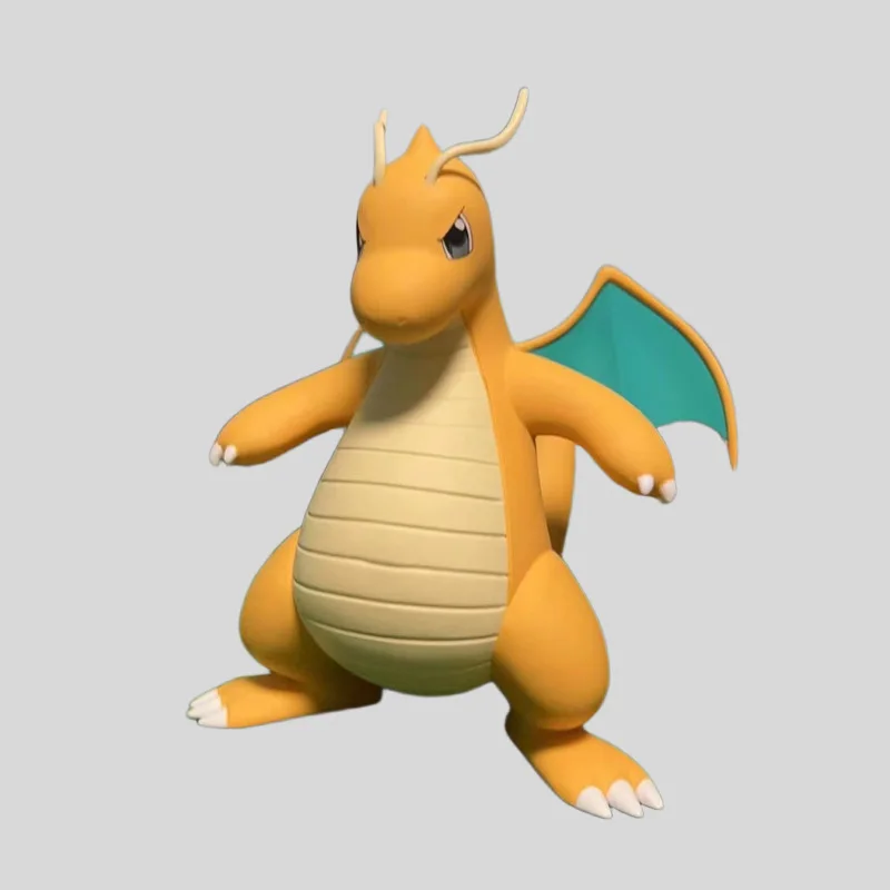 12 cm Kuailong Figuur Leuke Draak PokéMon Hoge Precisie Pvc Model Anime Desktop Ornamenten 2d Collectie Geschenken Jongens meisjes Speelgoed