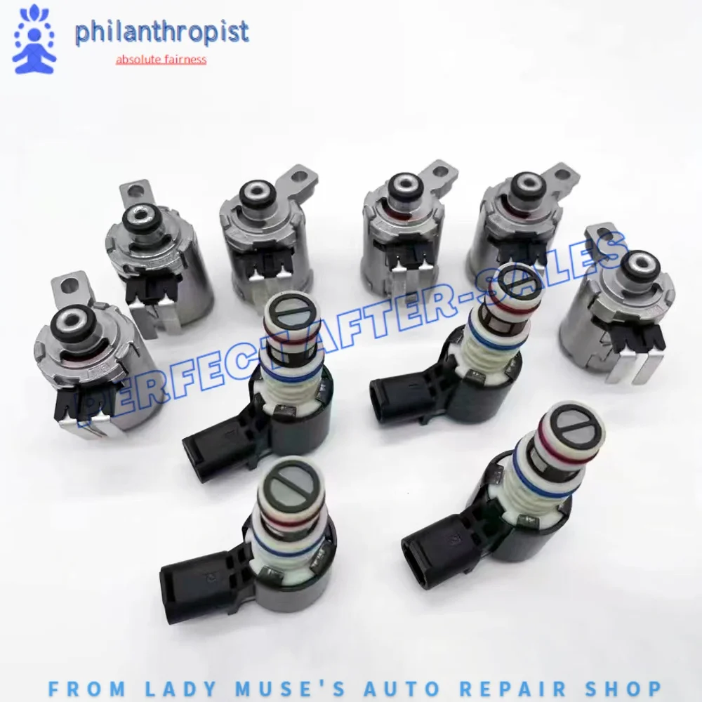 

BTR M78 M11 575R6 10PCS 6-Speed Auto Solenoid Valve Set Gearbox For SsangYong Corando