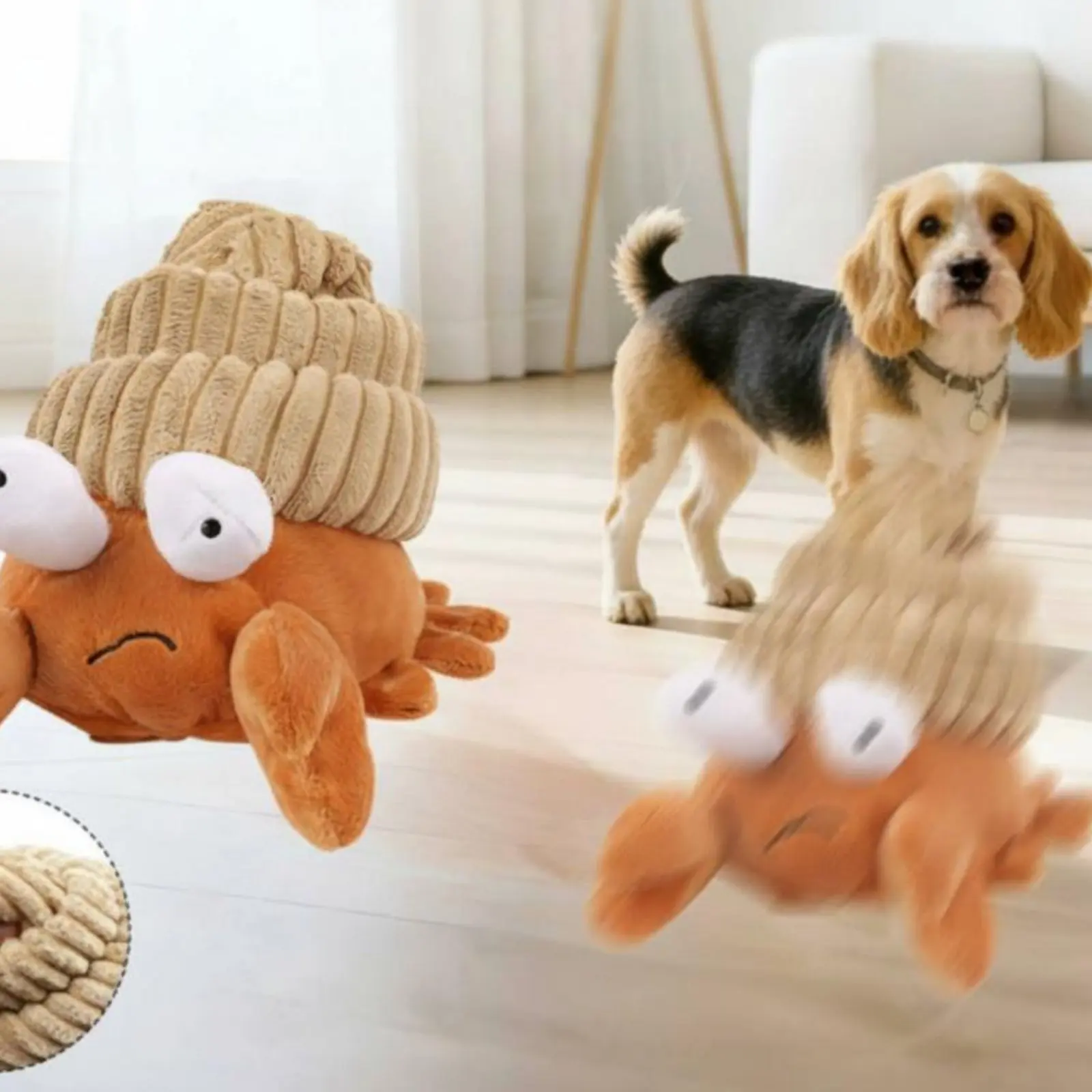 

Soft Electric Dog Toy Mental Stimulation Pet Accessory