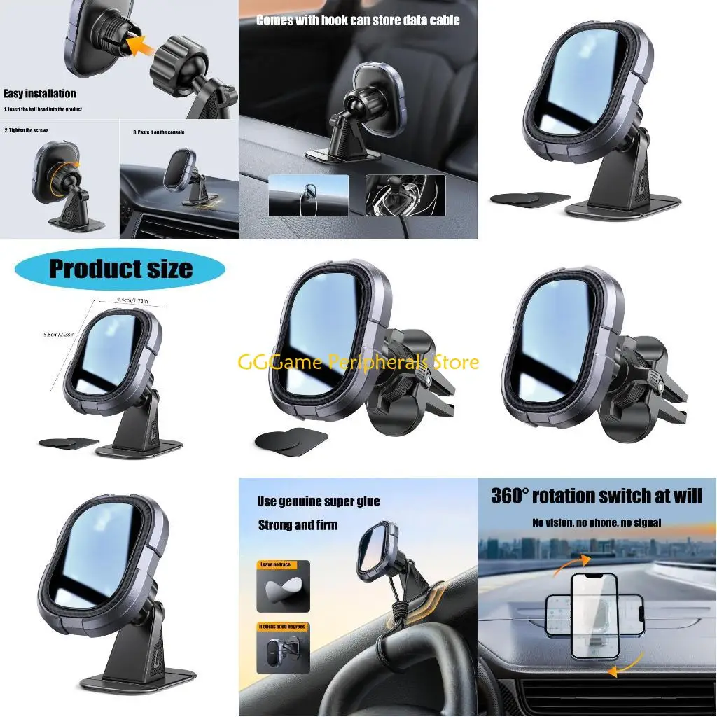 

U55B General 360 Rotating Car Phone Holder Vehicle Phone Mount